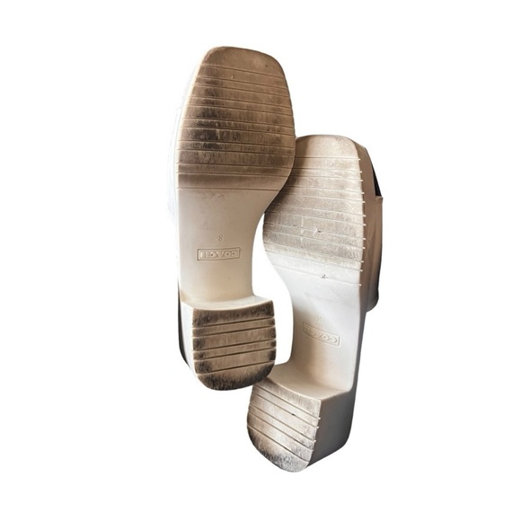 Coach Scarlett sandal cream color women's size 8 - Picture 3 of 8